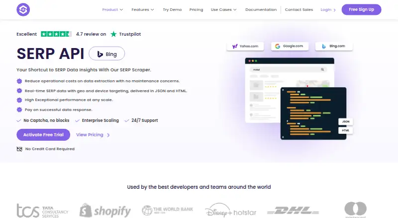 SERPHouse's own site