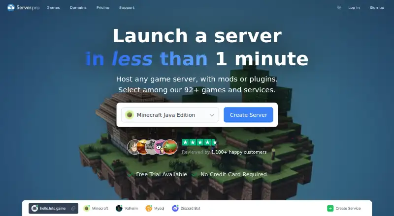 Server.pro's own site