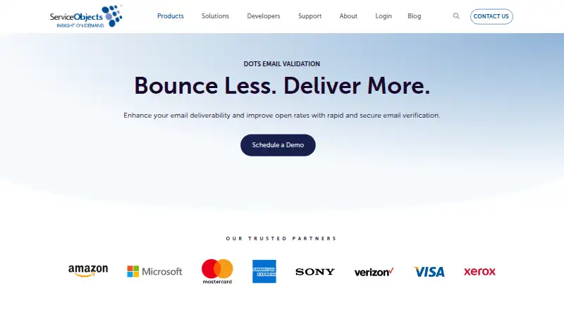 DOTS Email Validation's own site