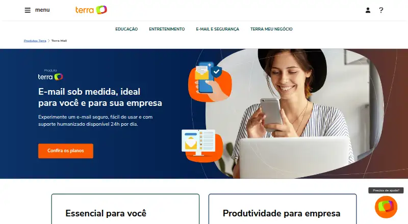 Terra Mail's own site