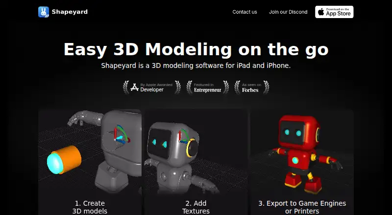 Shapeyard's own site