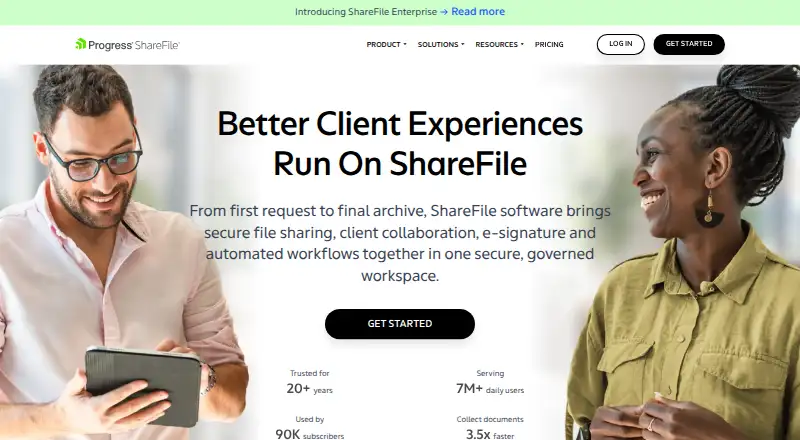 ShareFile's own site