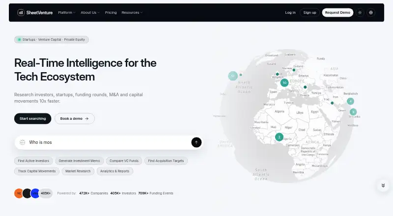 SheetVenture's own site