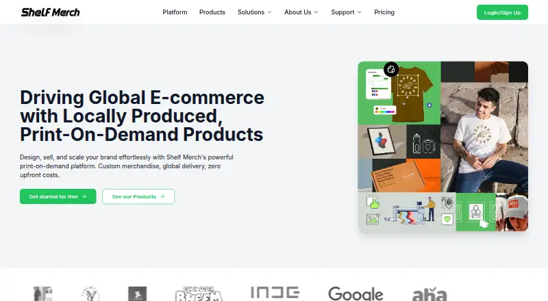 ShelfMerch's own site