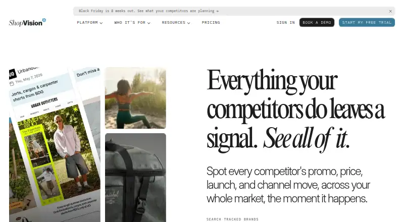 ShopVision's own site
