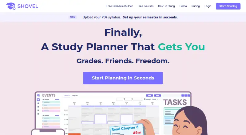 Shovel's own site