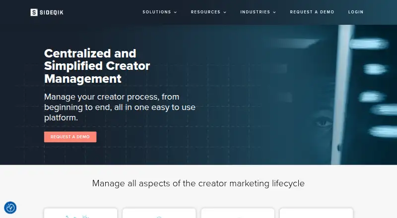Sideqik's own site