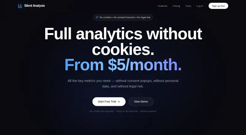Silent Analysis's own site