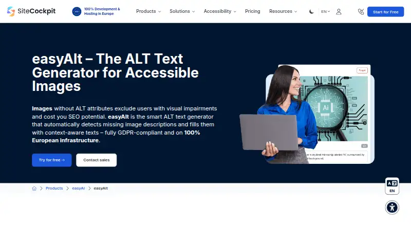 easyAlt's own site