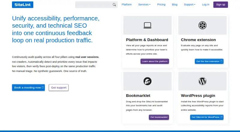 SiteLint's own site