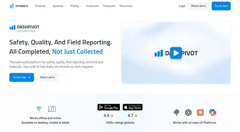 Dashpivot's own site