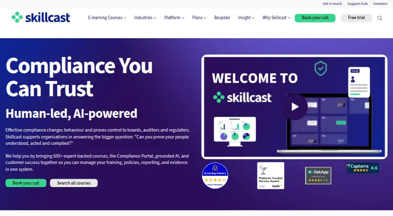 Skillcast's own site