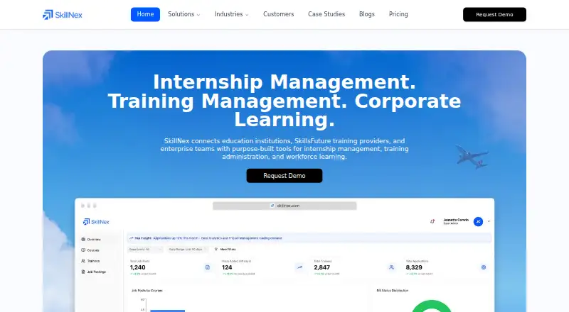 SkillNex's own site