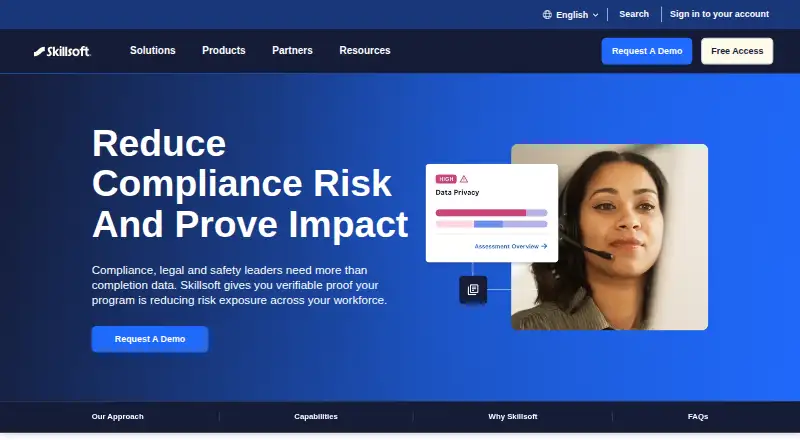Skillsoft Compliance's own site