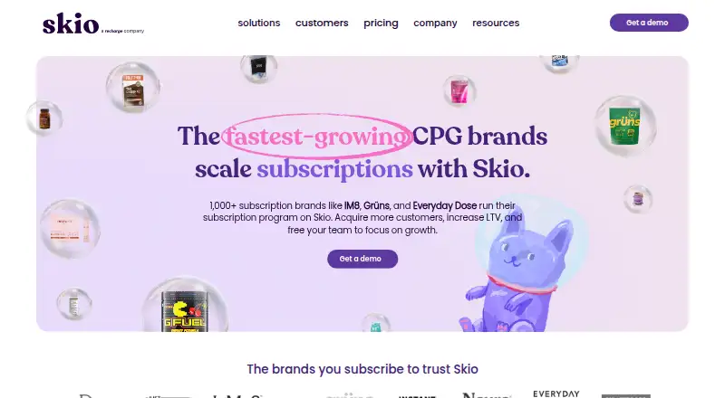 Skio's own site