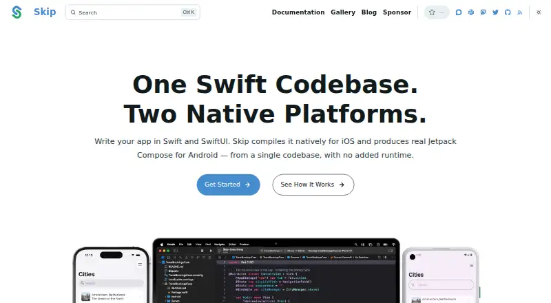 Skip's own site