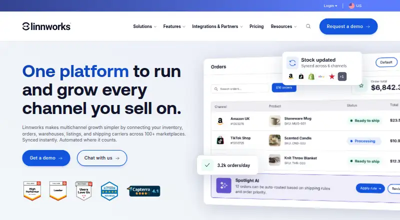 SkuVault Core's own site
