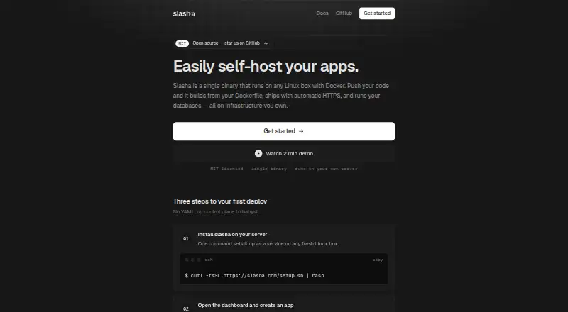 Slasha's own site