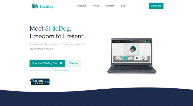 SlideDog's own site