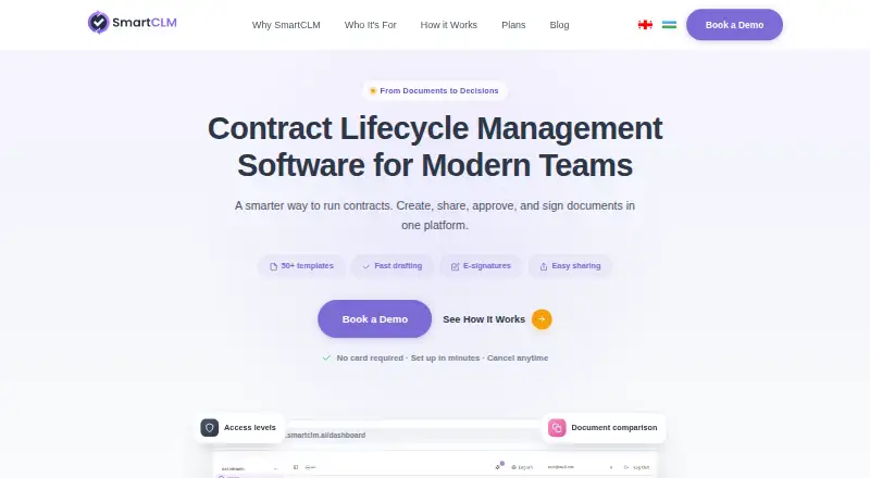 SmartCLM's own site