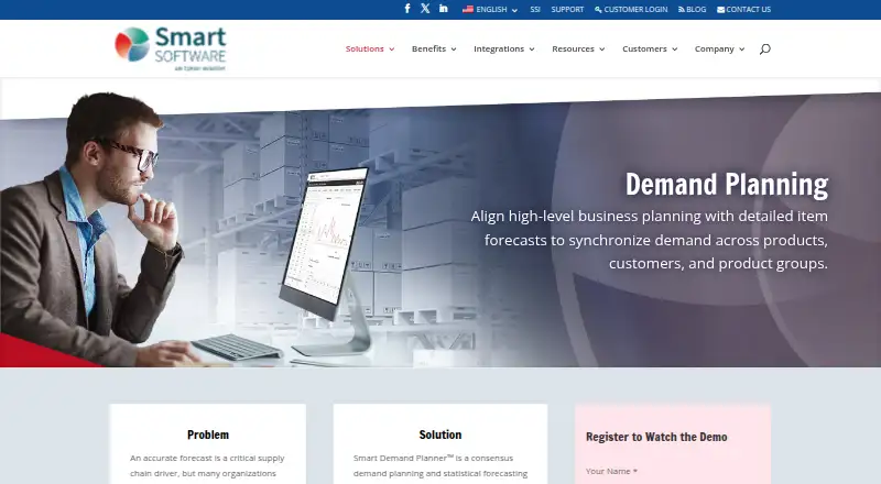 Smart Demand Planner's own site
