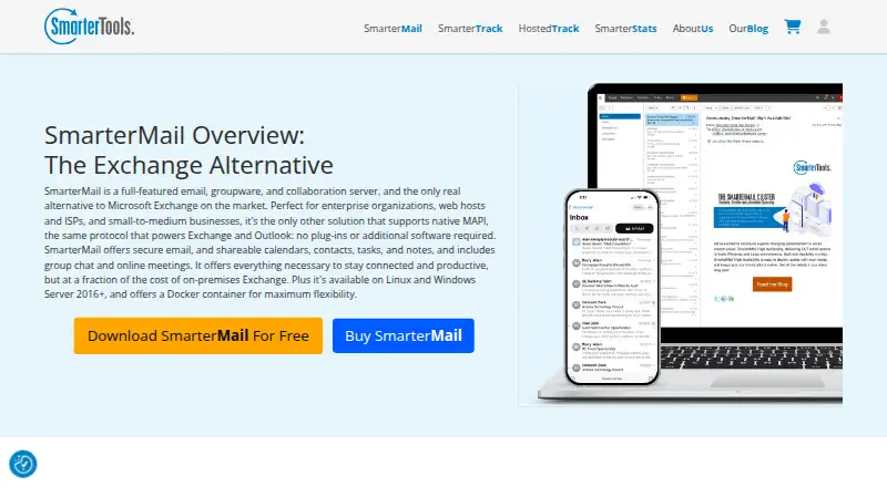 SmarterMail's own site