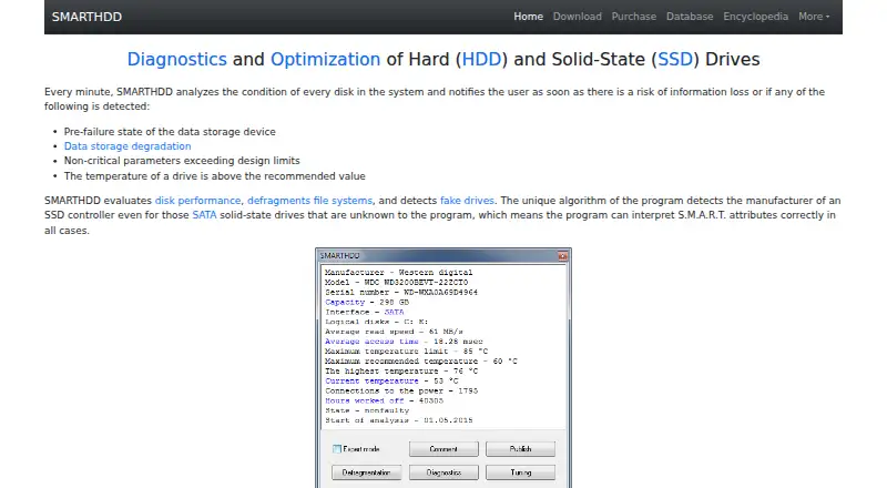 SMARTHDD's own site