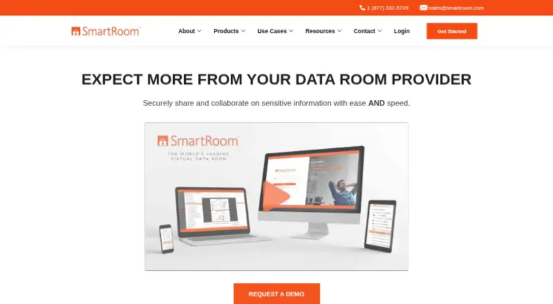 SmartRoom's own site
