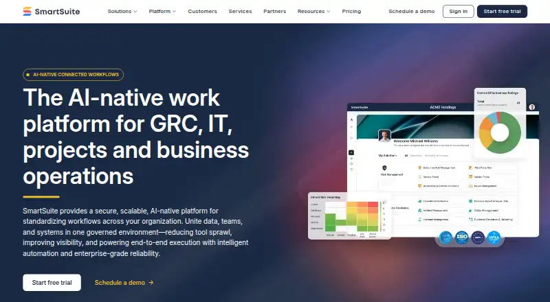SmartSuite Customer Success's own site