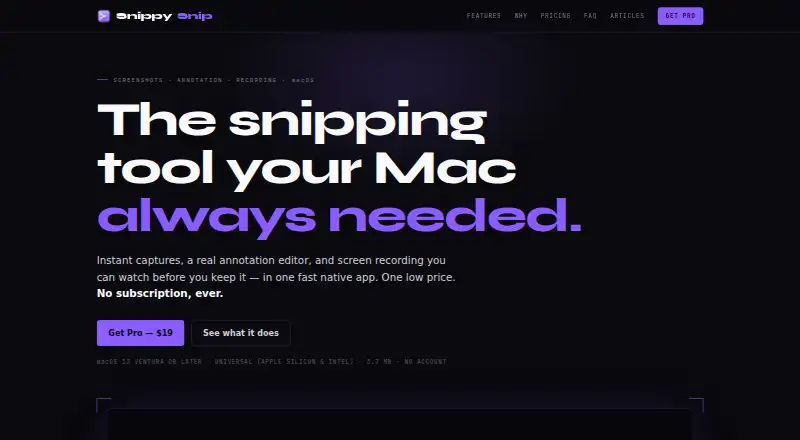 Snippy Snip's own site