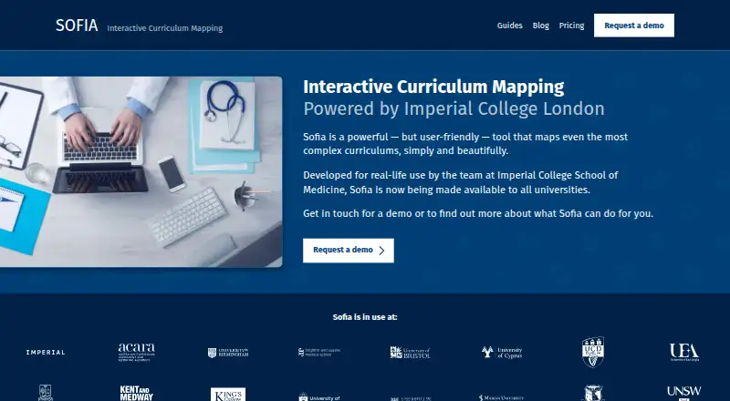 Sofia's own site