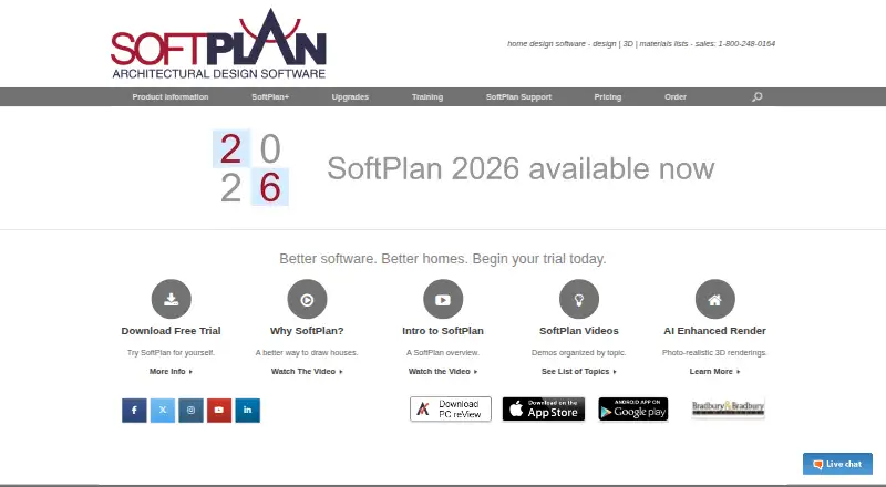 SoftPlan's own site