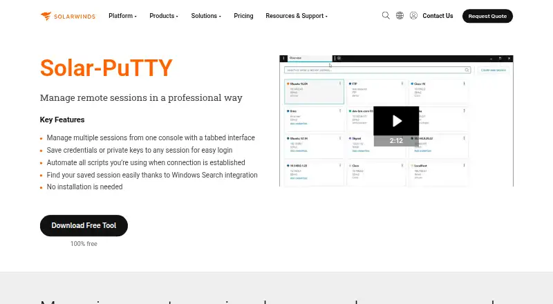 Solar-PuTTY's own site