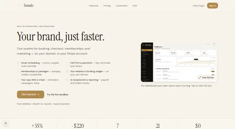 Somelo's own site