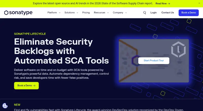 Sonatype Lifecycle's own site