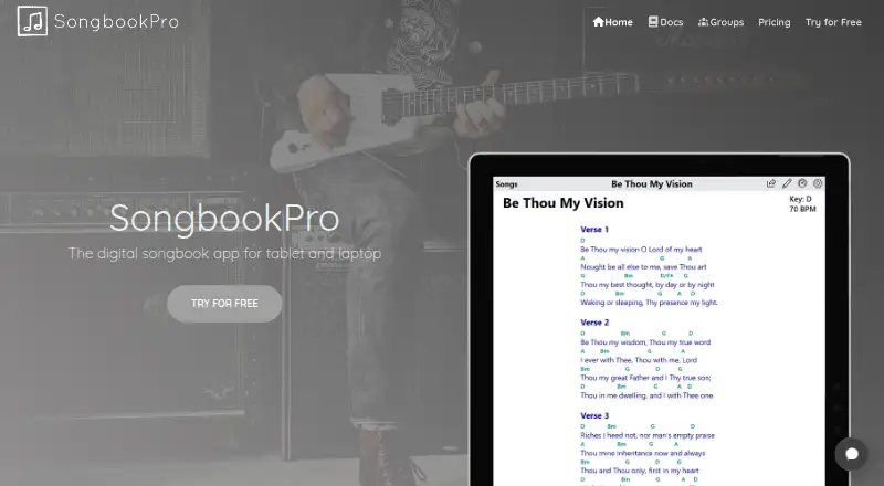 SongbookPro's own site