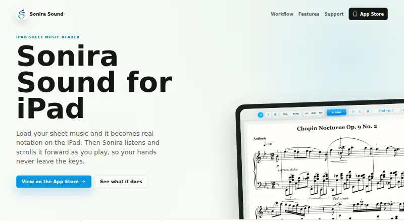 Sonira Sound's own site