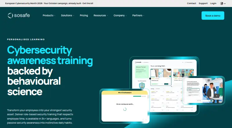 SoSafe's own site