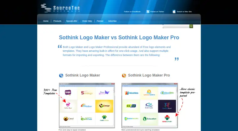 Sothink Logo Maker's own site
