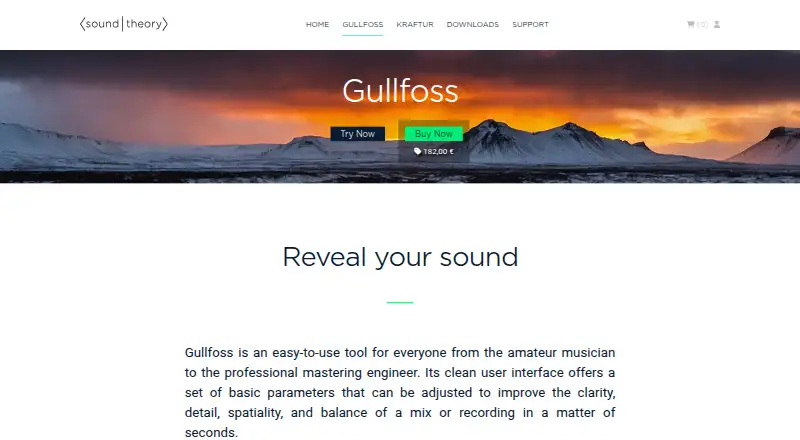 Soundtheory Gullfoss's own site