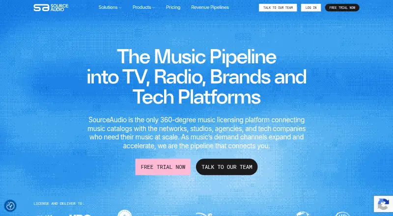 SourceAudio's own site