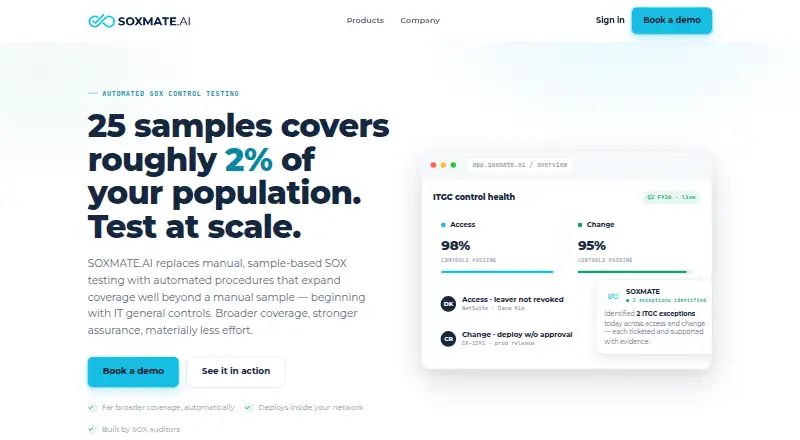 SOXMATE.AI's own site