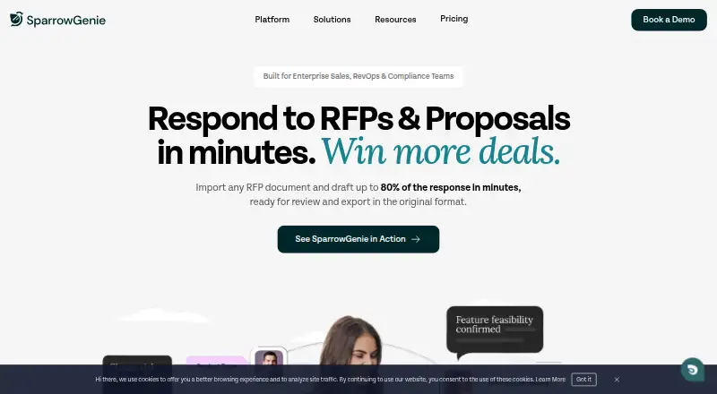 SparrowGenie's own site