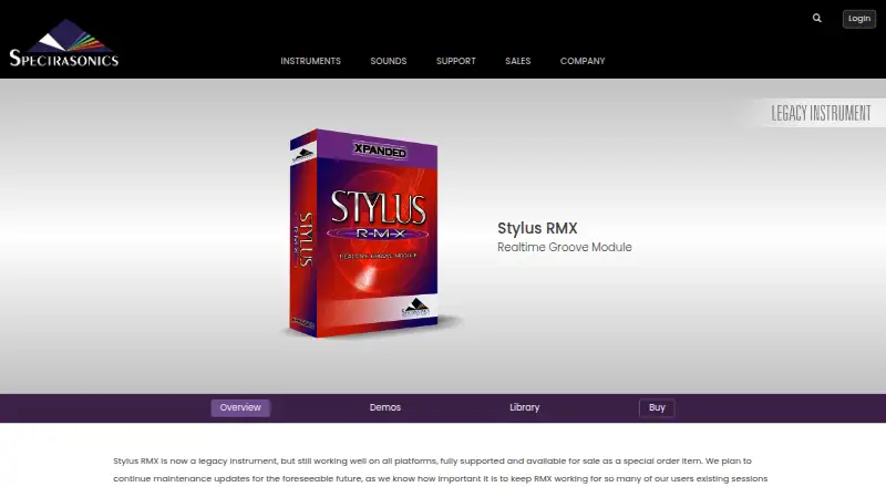 Stylus RMX's own site