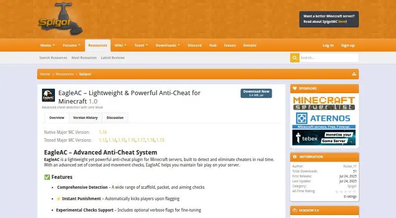 EagleAC's own site