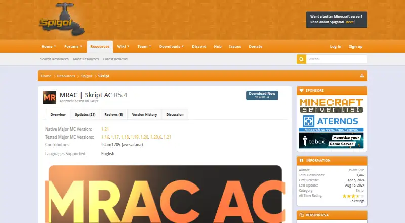 MRAC's own site