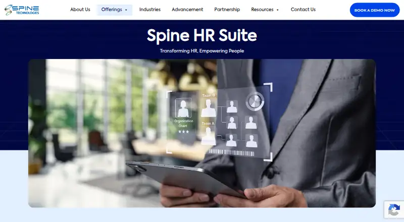 Spine HR Suite's own site