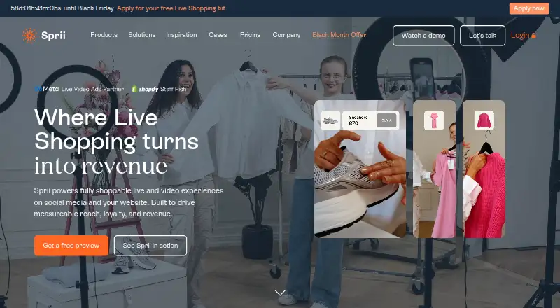 Sprii's own site