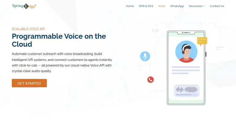 SpringEdge Voice Broadcasting's own site