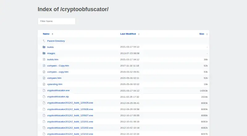 Crypto Obfuscator for .NET's own site